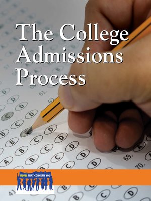 cover image of The College Admissions Process